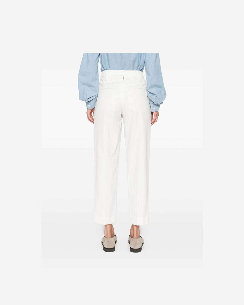Brunello Cucinelli White Trouser Glam Steals