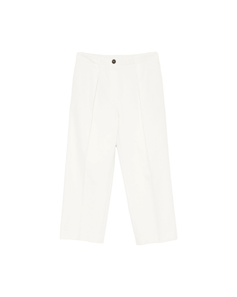 Brunello Cucinelli White Trousers Glam Steals