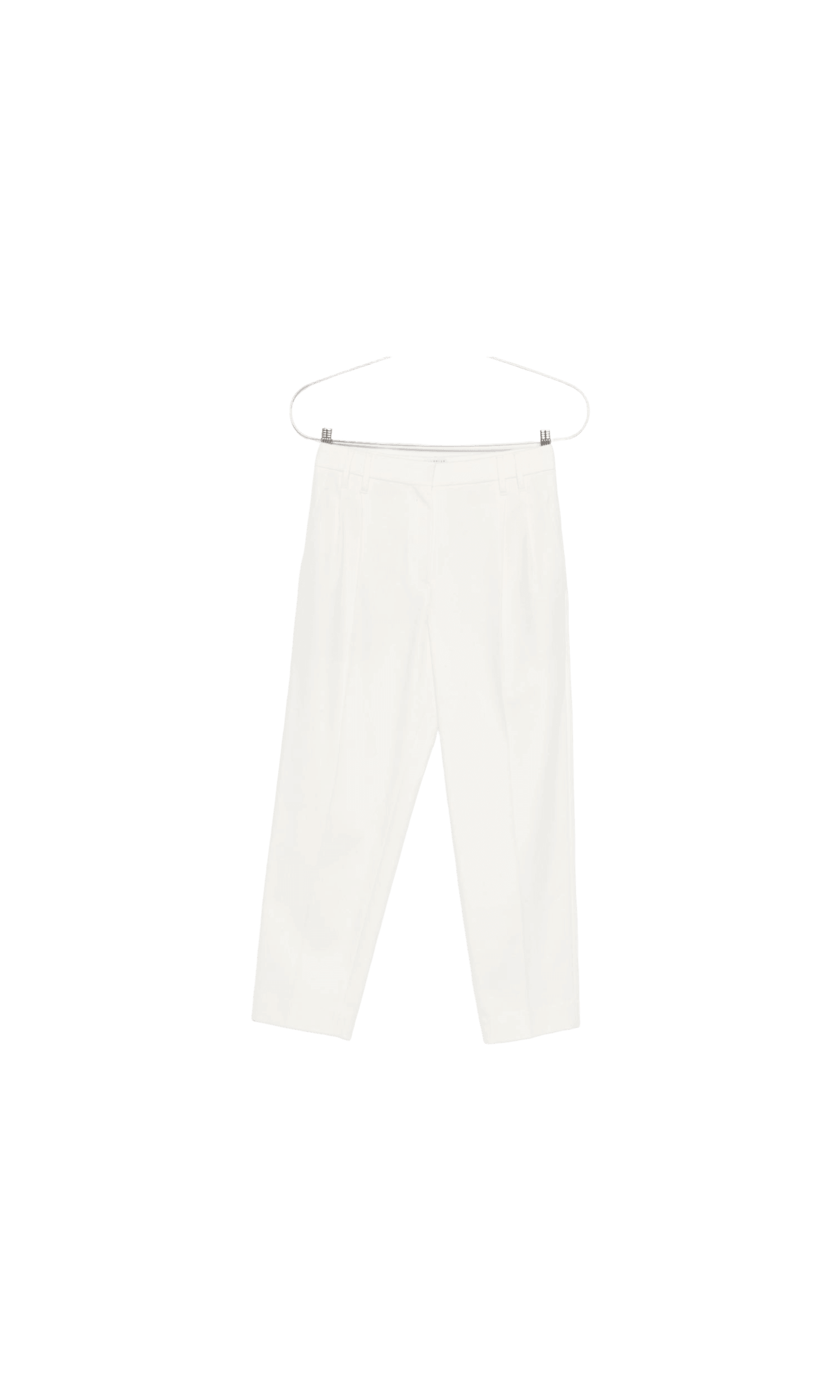 Brunello Cucinelli White Trouser Glam Steals