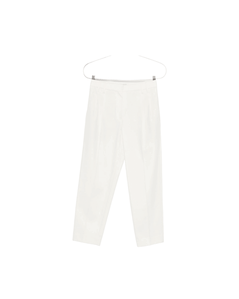 Brunello Cucinelli White Trousers Glam Steals