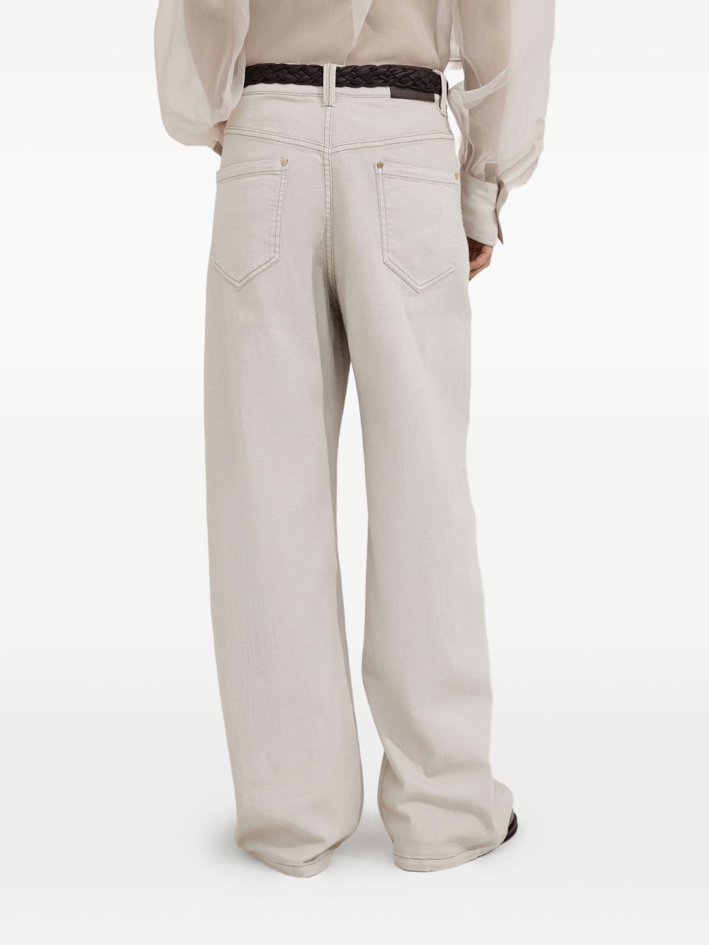 Brunello Cucinelli White Trouser Glam Steals