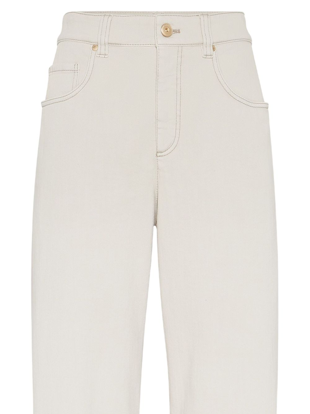 Brunello Cucinelli White Trouser Glam Steals