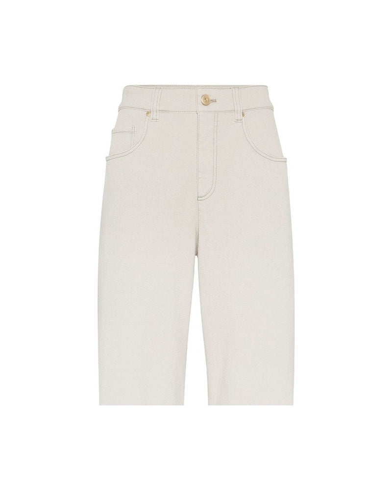 Brunello Cucinelli White Trouser Glam Steals