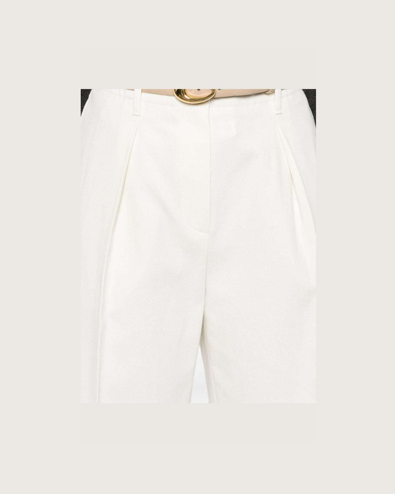 Brunello Cucinelli White Trouser Glam Steals