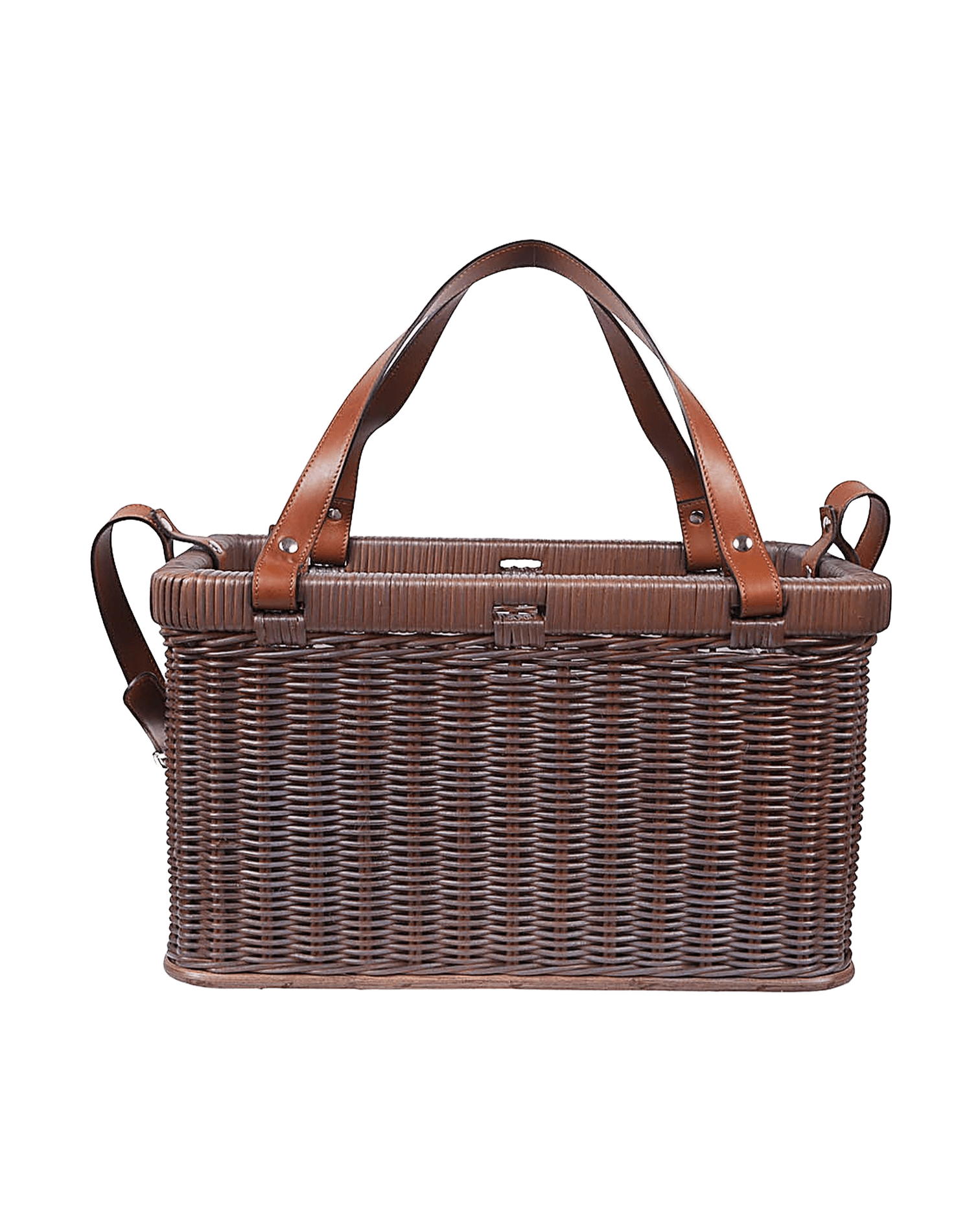 Brunello Cucinelli Wicker Basket Bag Glam Steals