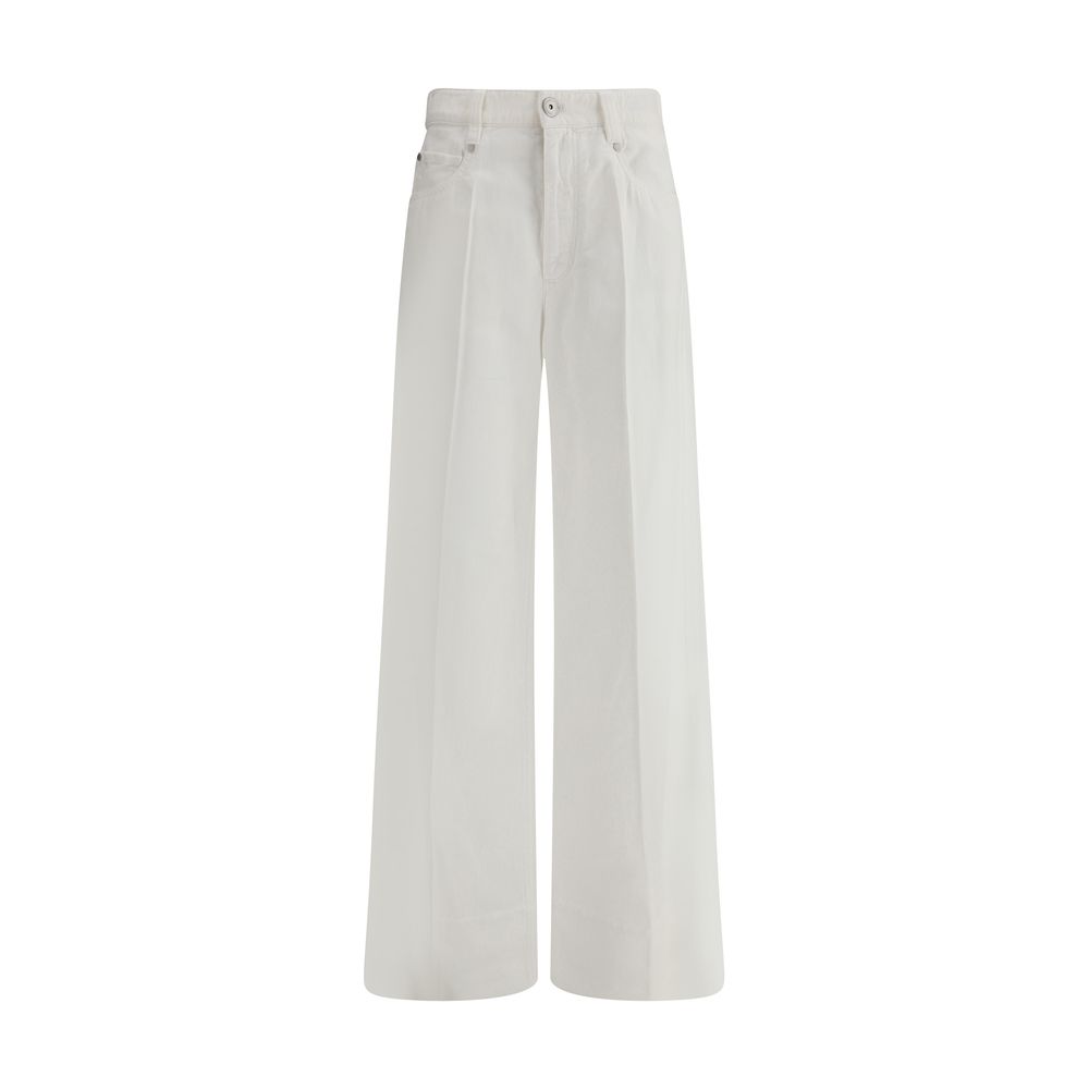 Brunello Cucinelli Wide-Leg Jeans Glam Steals