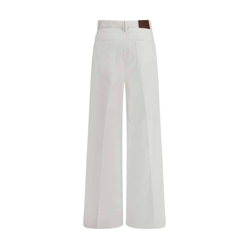 Brunello Cucinelli Wide-Leg Jeans Glam Steals