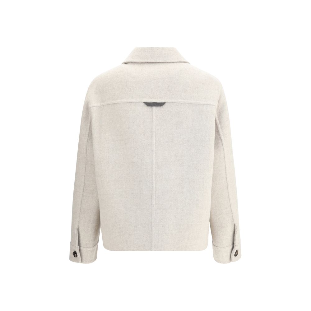 Brunello Cucinelli Wool Jacket Glam Steals