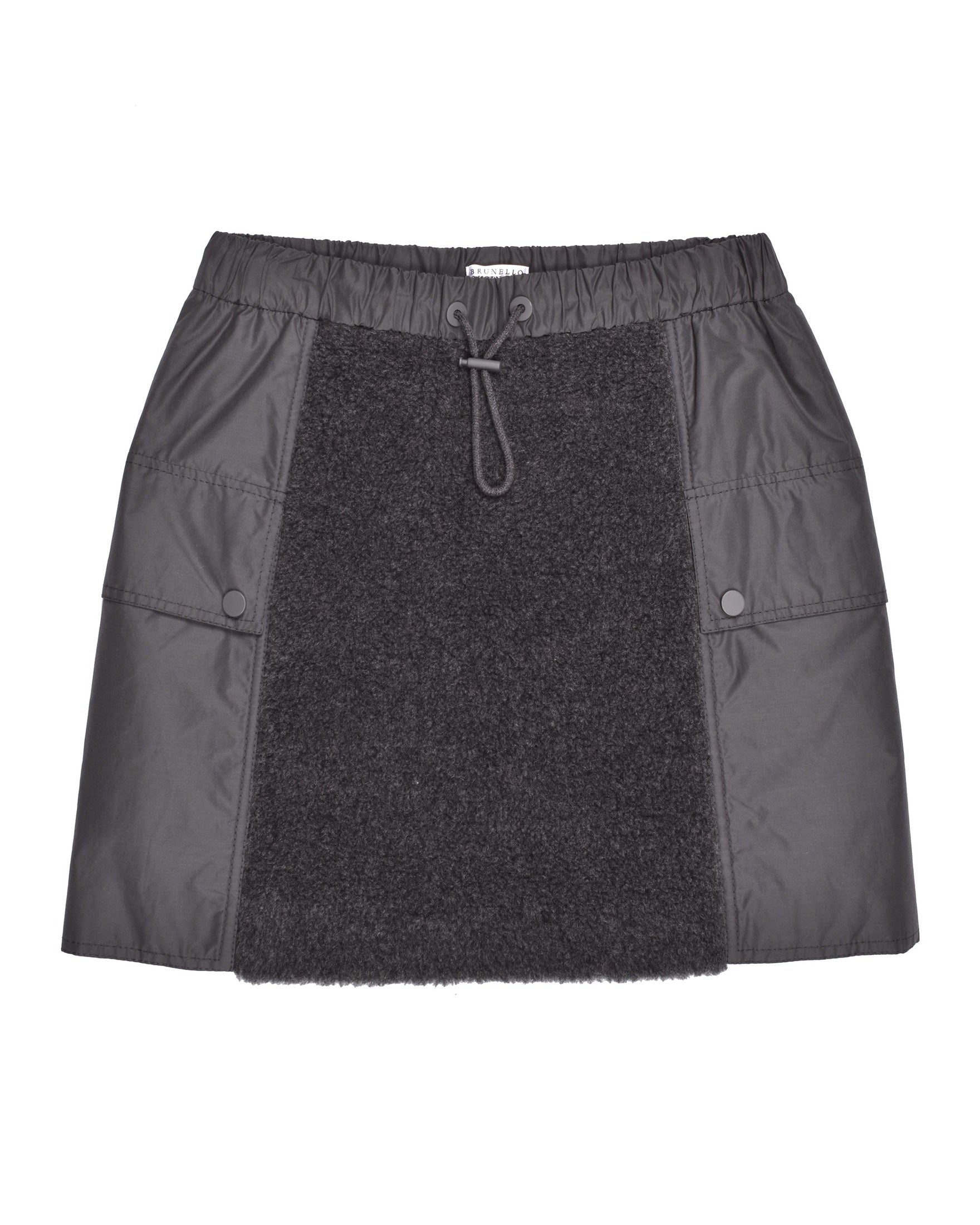 Brunello Cucinelli Wool Mini Skirt Glam Steals