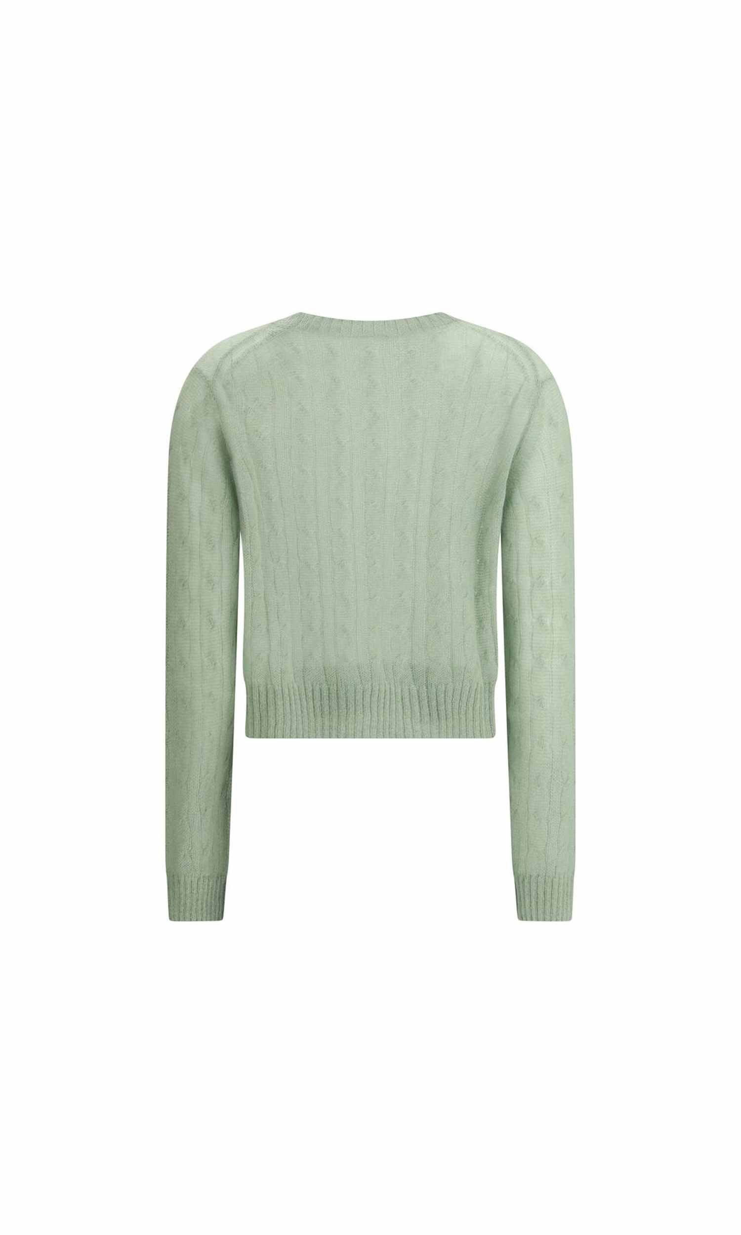 Brunello Cucinelli Wool Mohair And Cable Knit Sweater Glam Steals