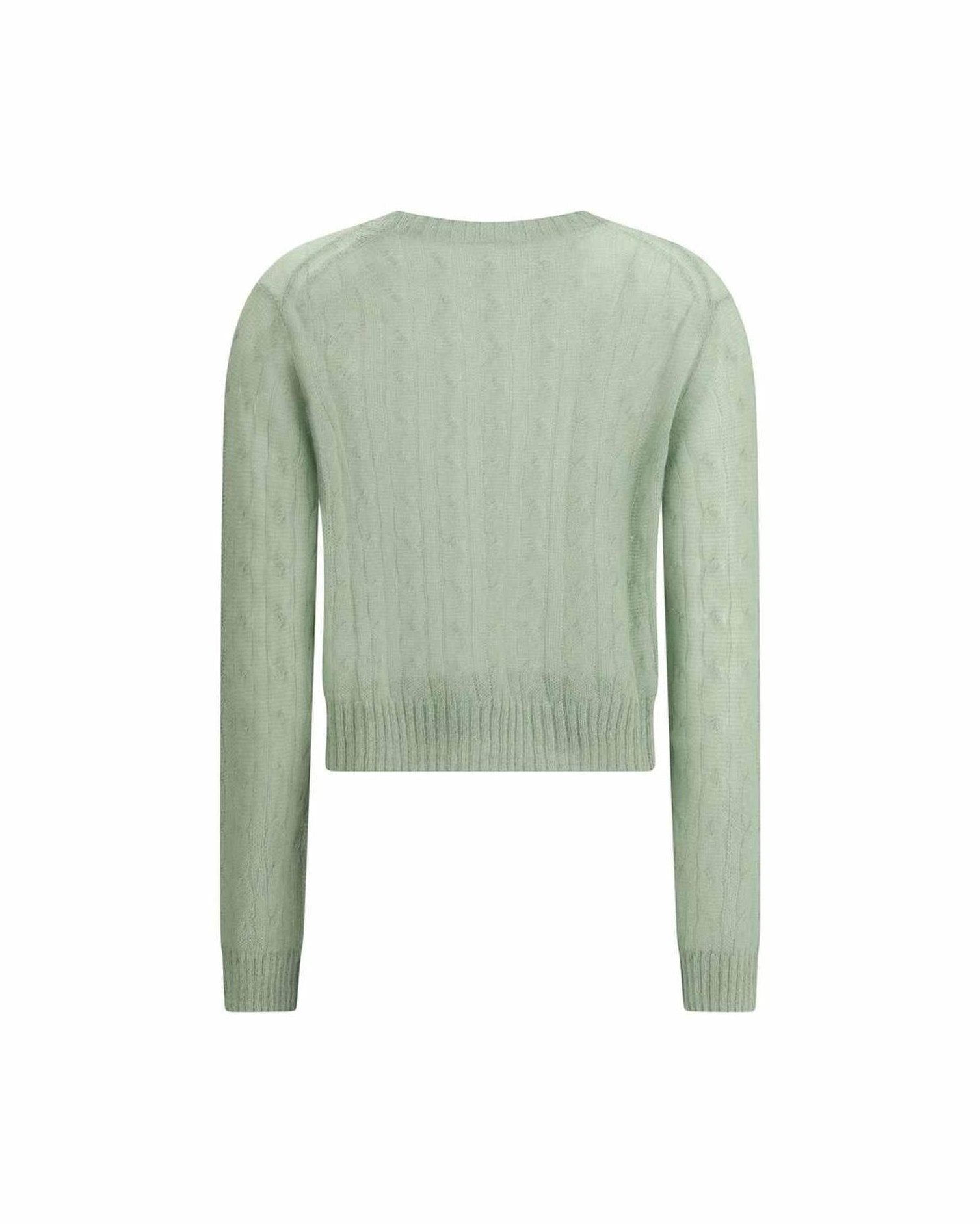 Brunello Cucinelli Wool Mohair And Cable Knit Sweater Glam Steals