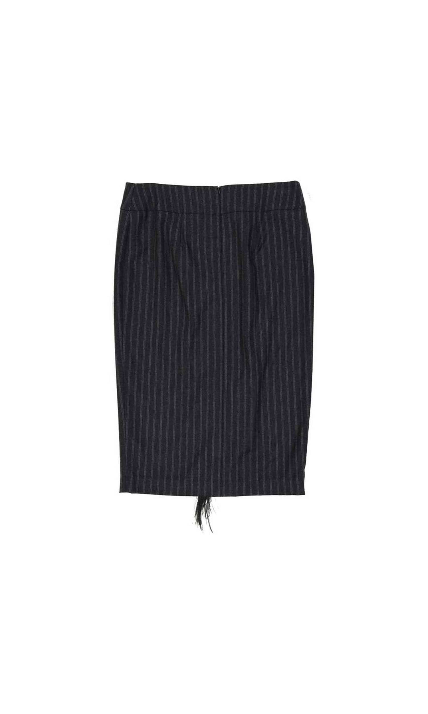 Brunello Cucinelli Wool Striped Skirt Glam Steals