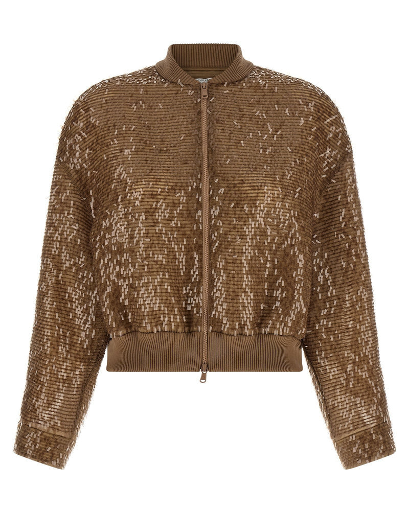 Brunello Cucinelli Zip Cardigan Glam Steals