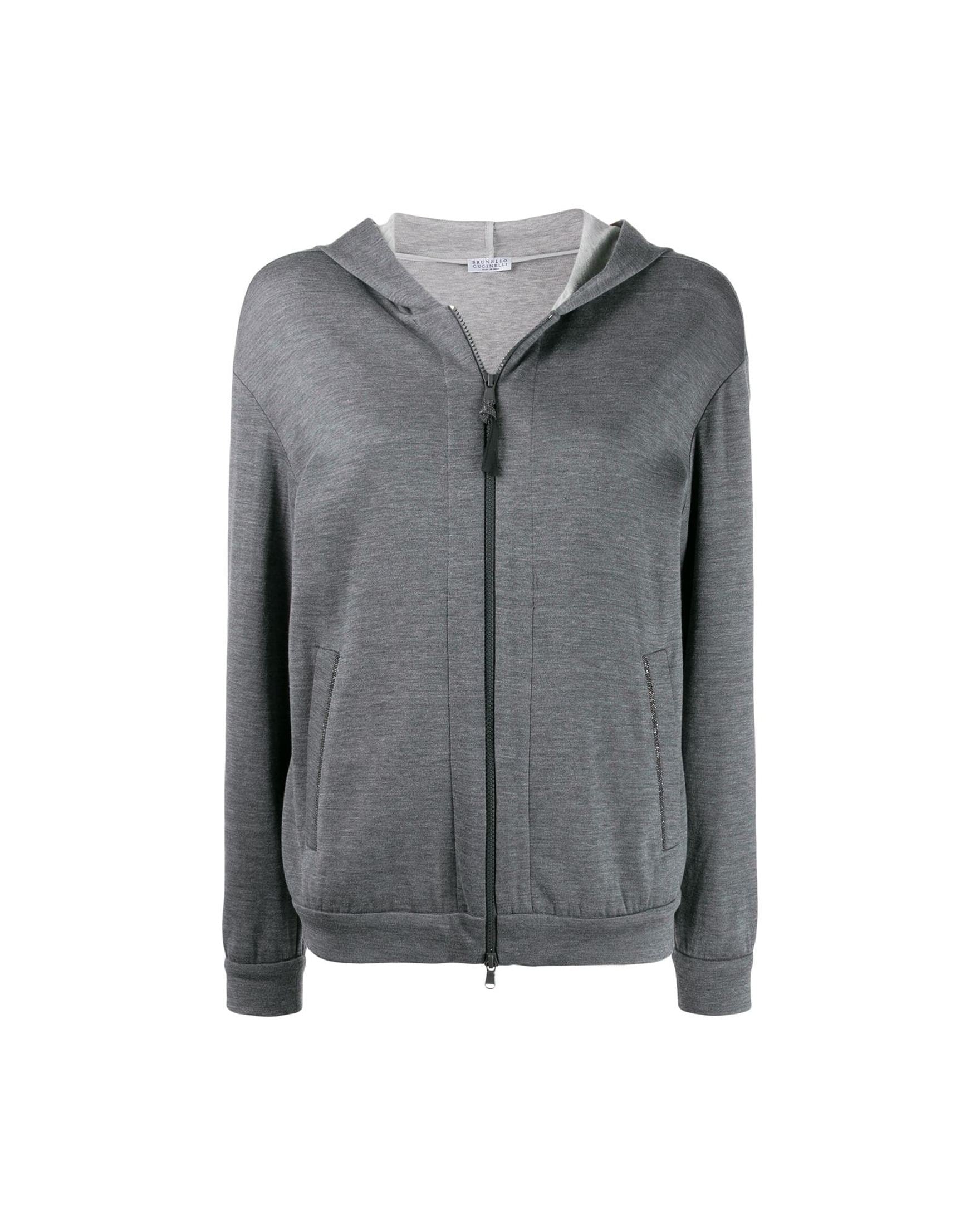 Brunello Cucinelli Zipped Long Sleeve Hoodie Glam Steals