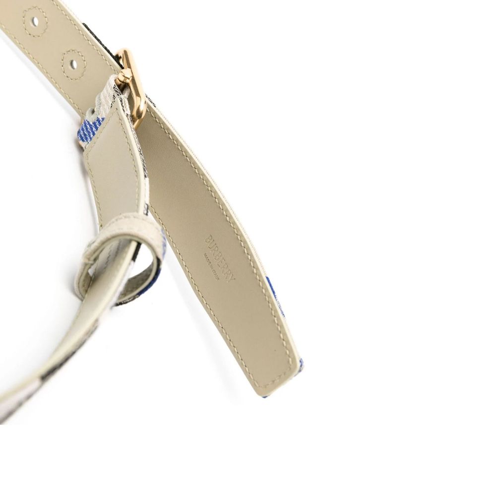 Burberry 30Mm Madeira Checked Belt Glam Steals