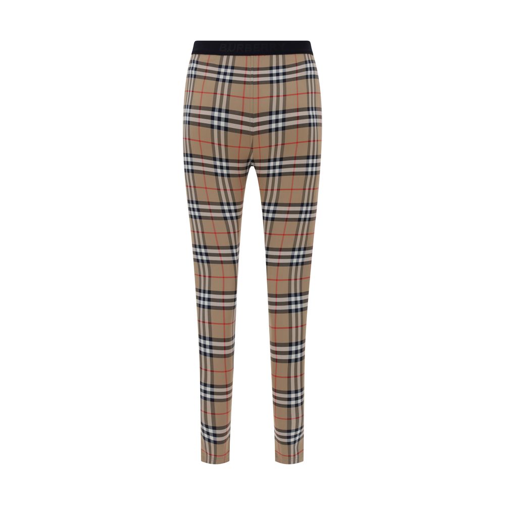 Burberry Archive Check Leggings Glam Steals