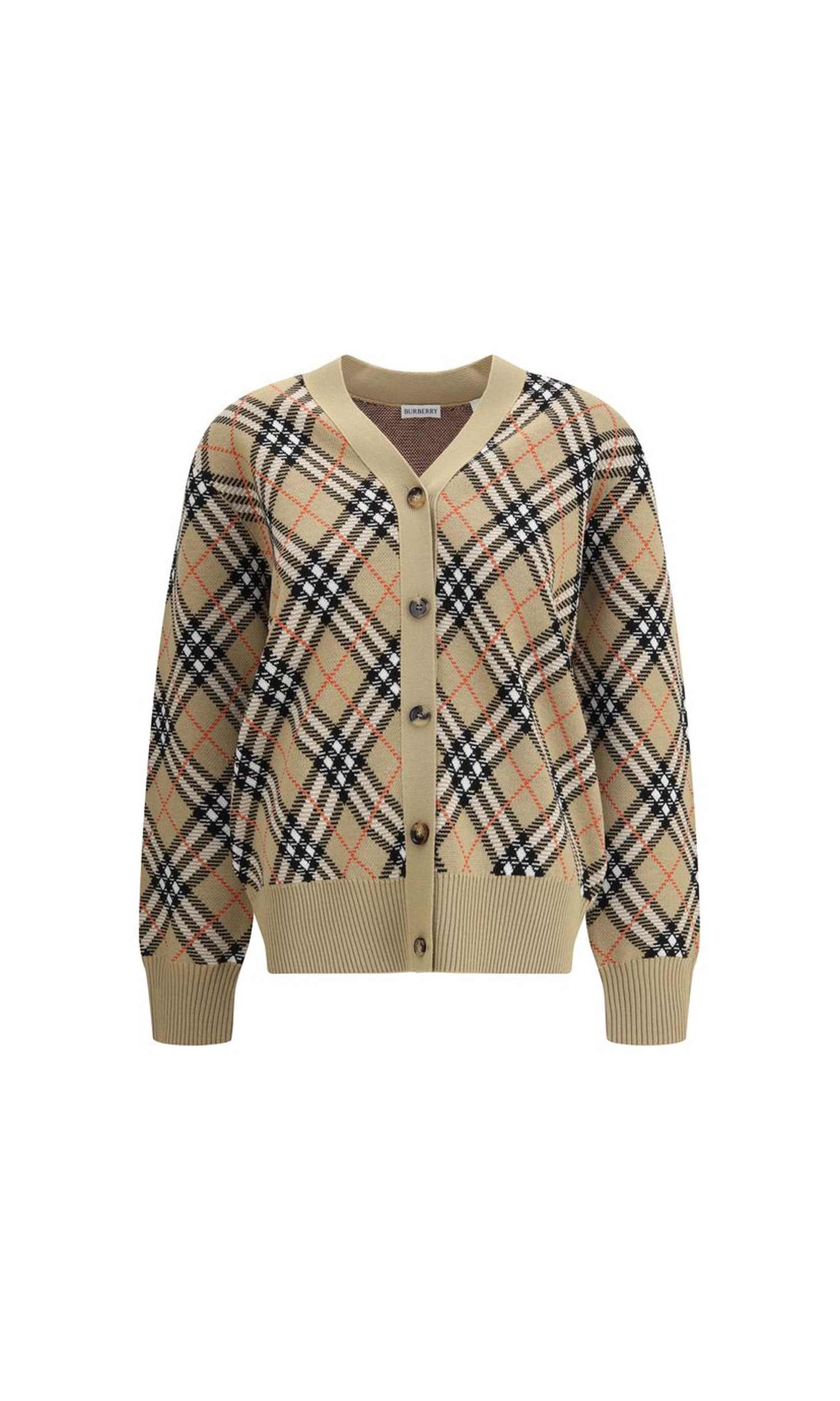 Burberry Archivio Check Cardigan Glam Steals
