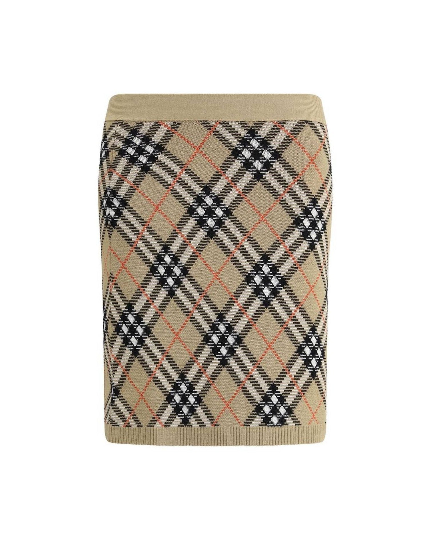 Burberry Archivio Check Miniskirt Glam Steals