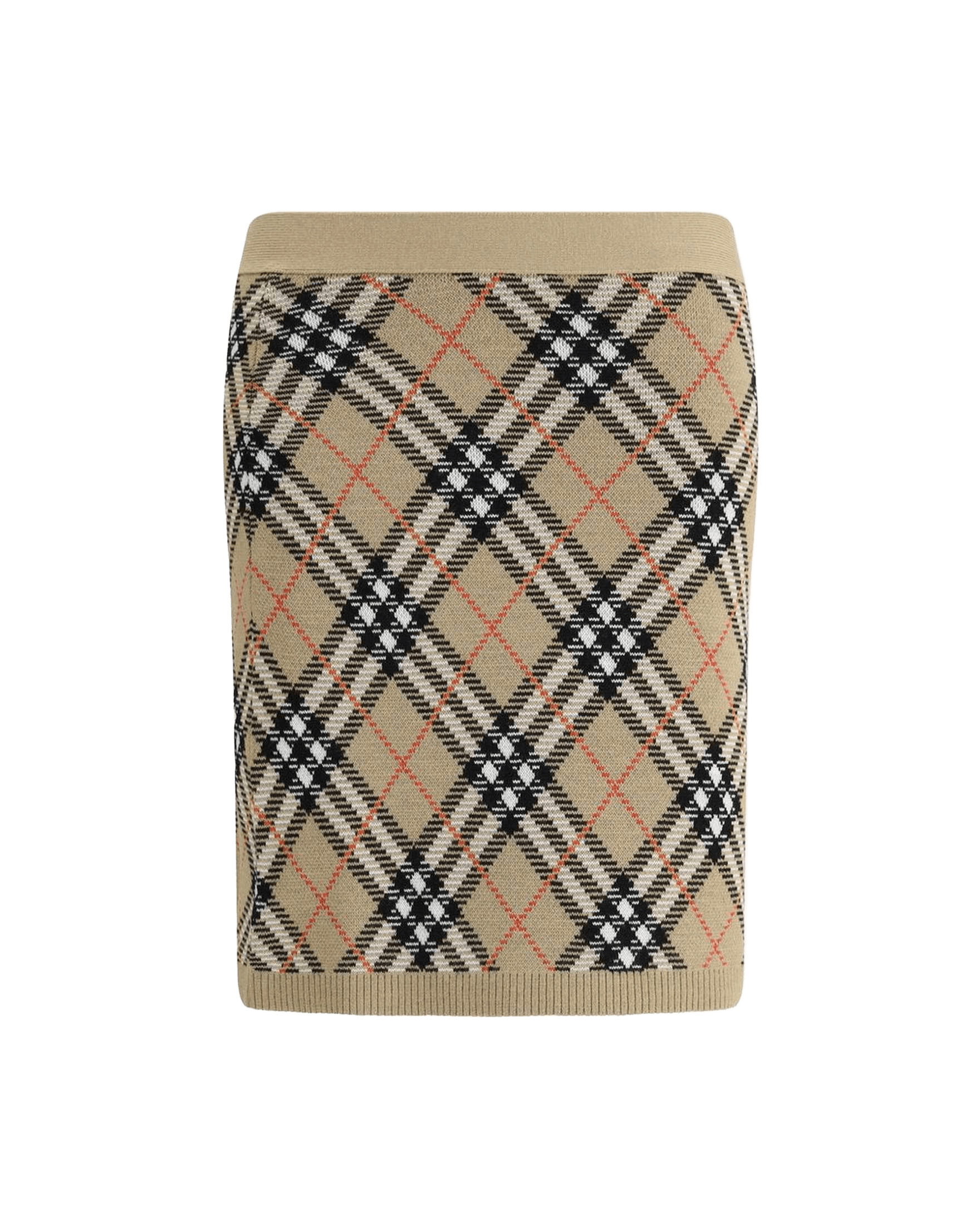Burberry Archivio Check Miniskirt Glam Steals
