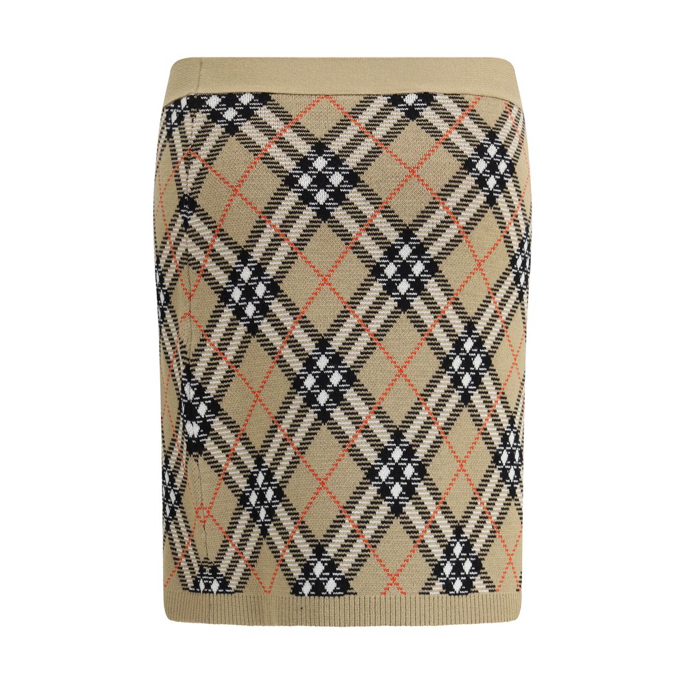 Burberry Archivio Check Miniskirt Glam Steals