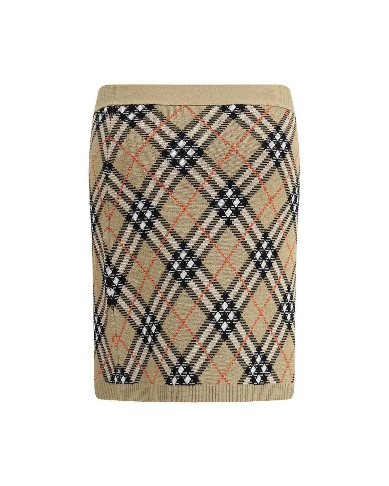 Burberry Archivio Check Miniskirt Glam Steals