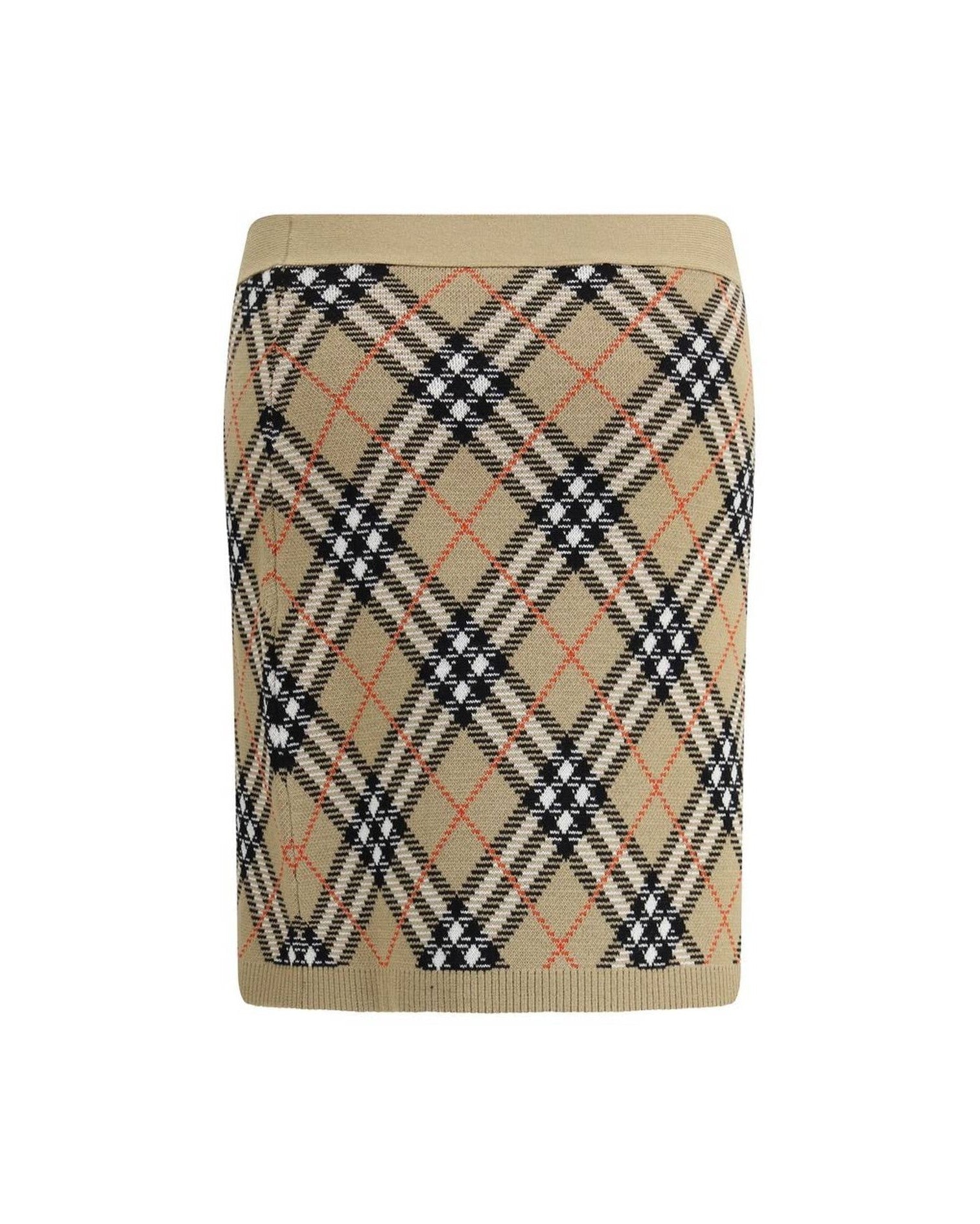 Burberry Archivio Check Miniskirt Glam Steals