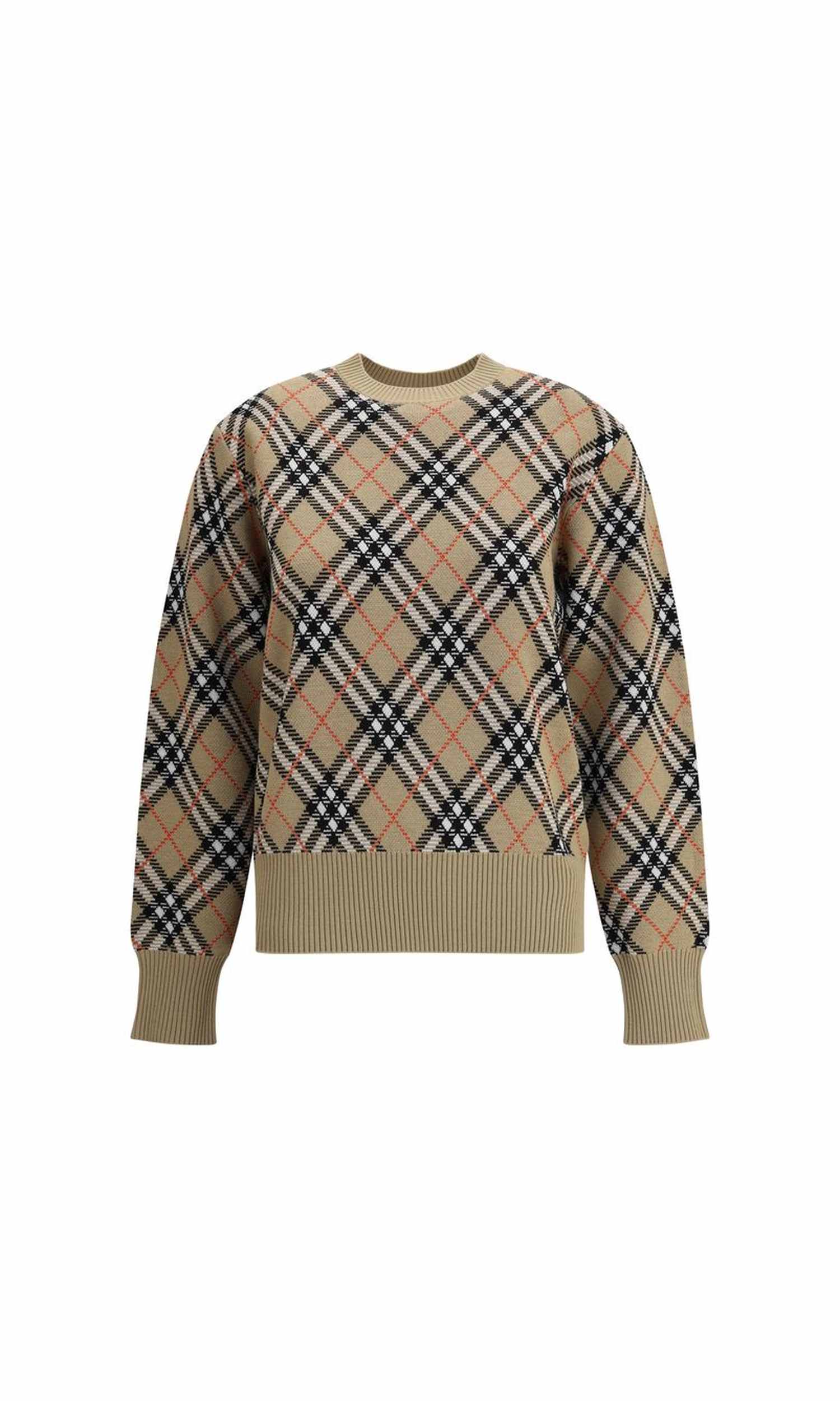 Burberry Archivio Check Sweater Glam Steals