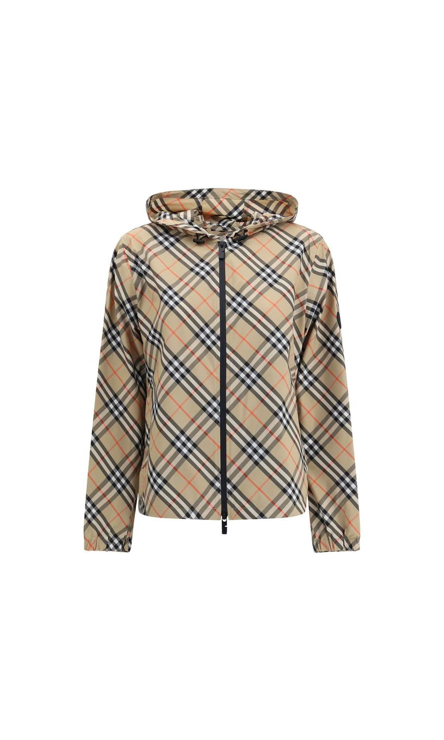 Burberry Archivio Check Waterproof Jacket Glam Steals