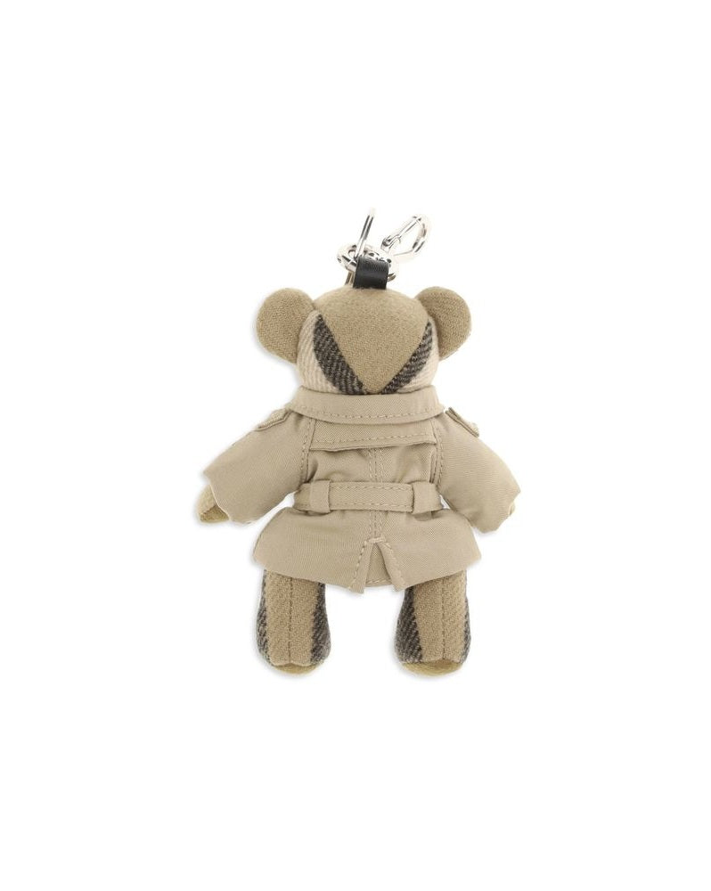 Burberry Beige Cashmere Keychain 