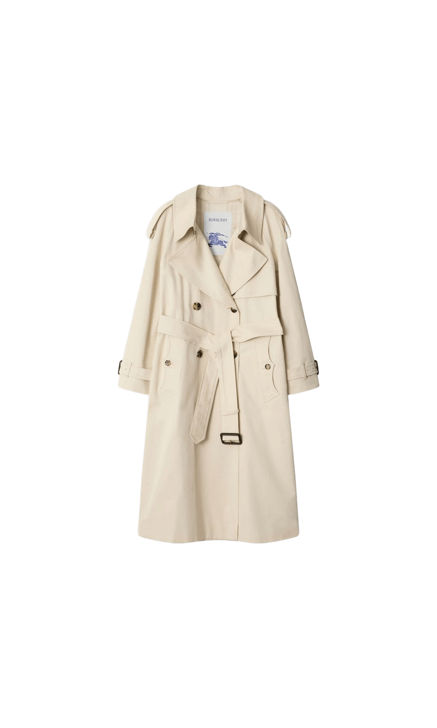 Burberry Beige Cotton Light Fitzrovia Trench Coat Glam Steals