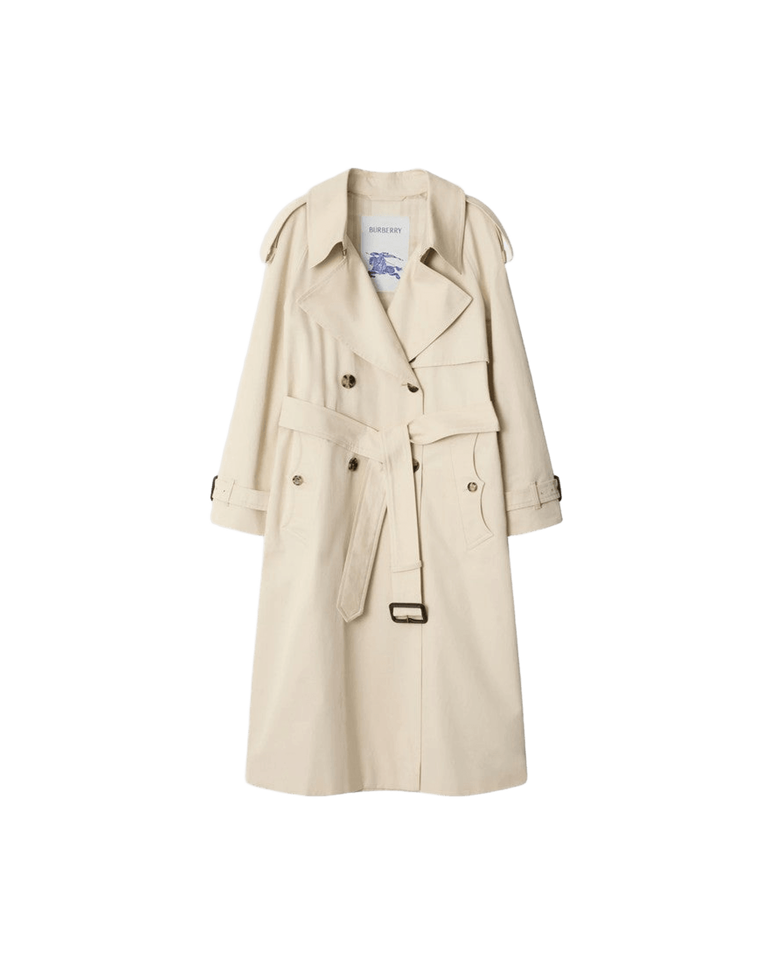 Burberry Beige Cotton Light Fitzrovia Trench Coat Glam Steals