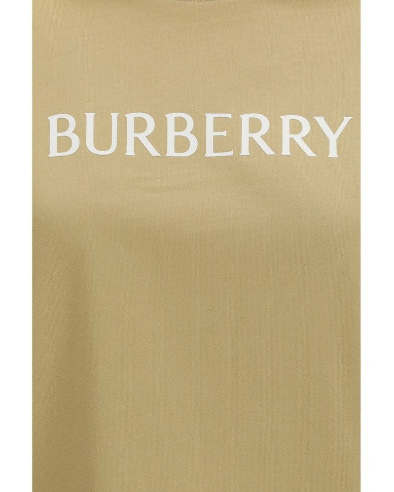 Burberry Beige Cotton T-Shirt 