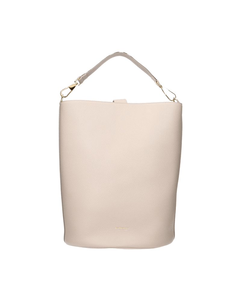 Burberry Beige Leather Handbag Glam Steals