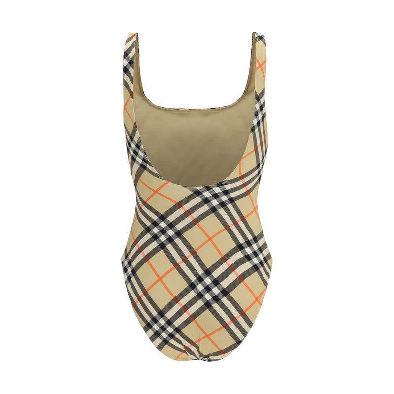 Burberry Beige Polyamide One Piece Swimsuit Glam Steals