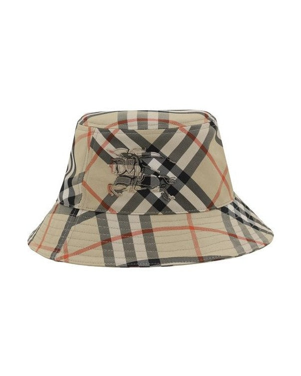 Burberry Beige Polyester Bucket Hat Glam Steals