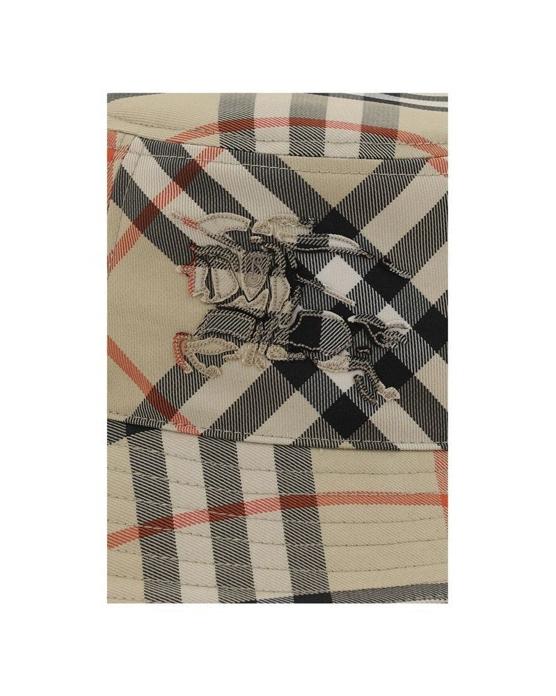 Burberry Beige Polyester Bucket Hat Glam Steals