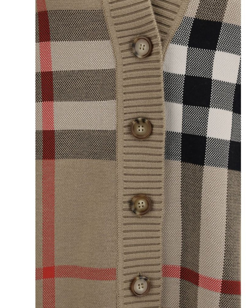 Burberry Beige Polyester Cardigan Glam Steals