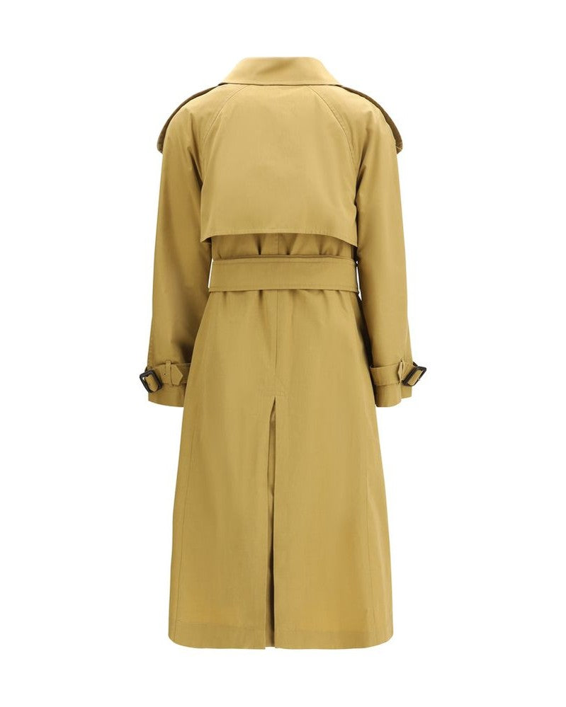 Burberry Beige Polyester Trench Coat Glam Steals