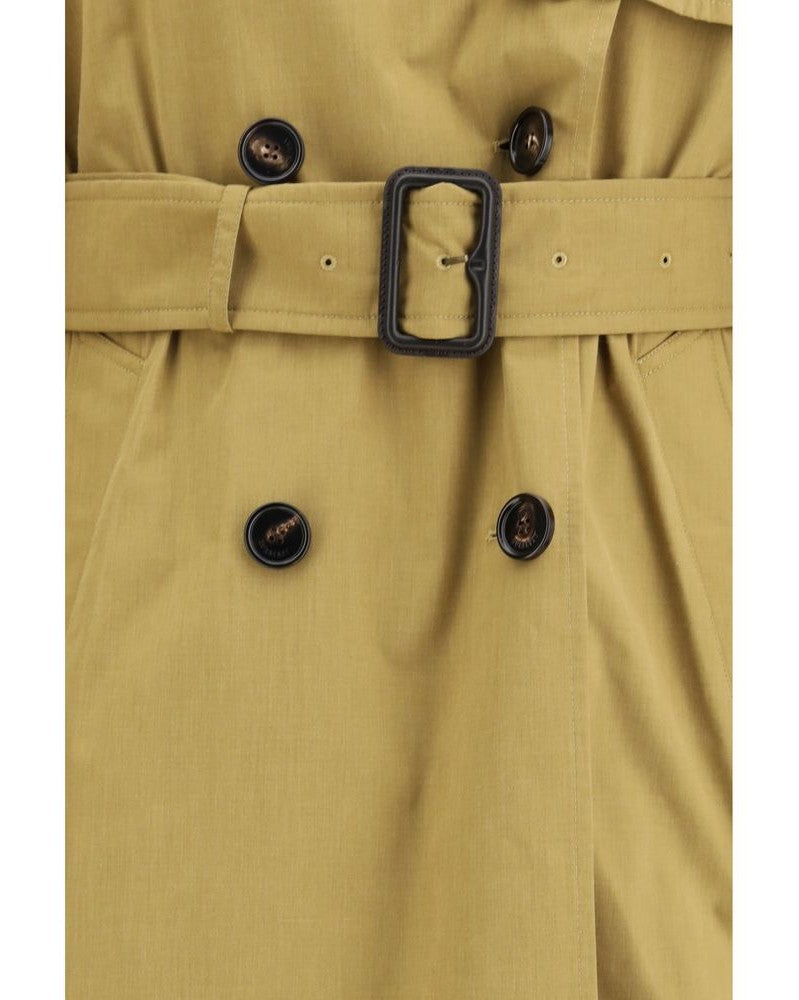 Burberry Beige Polyester Trench Coat Glam Steals