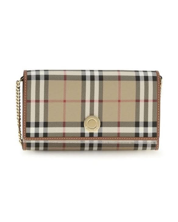 Burberry Beige Polyethylene Clutch Bag 