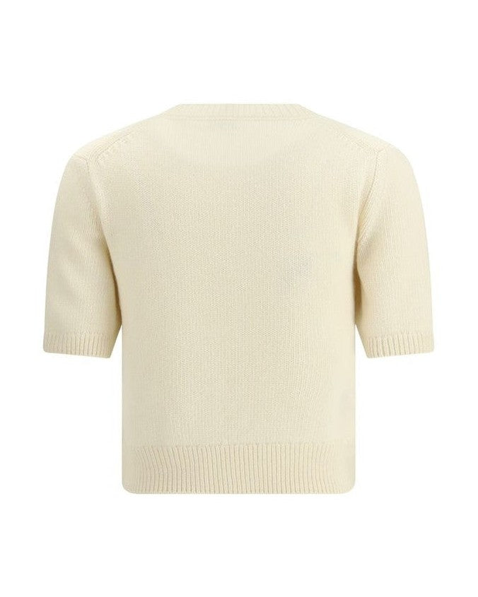 Burberry Beige Wool Sweatshirt Glam Steals