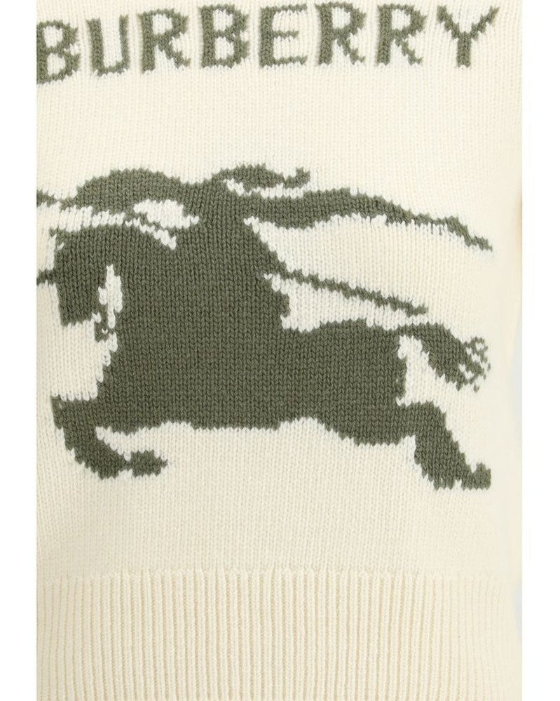 Burberry Beige Wool Sweatshirt Glam Steals