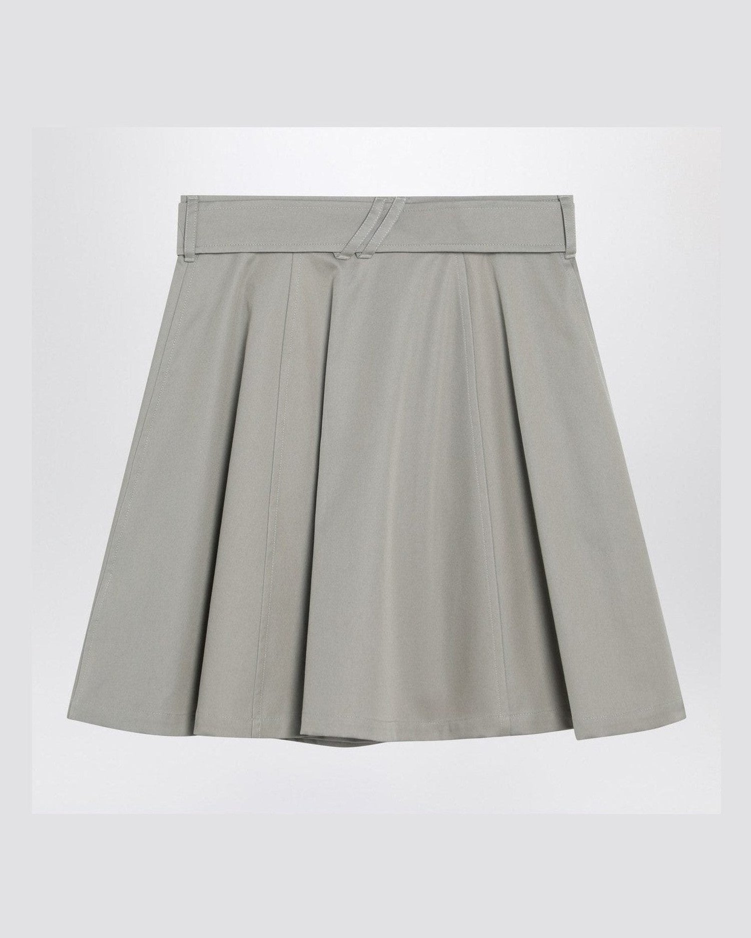 Burberry Beige trench mini skirt in gabardine Glam Steals