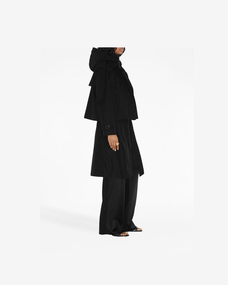 Burberry Black Coat Glam Steals