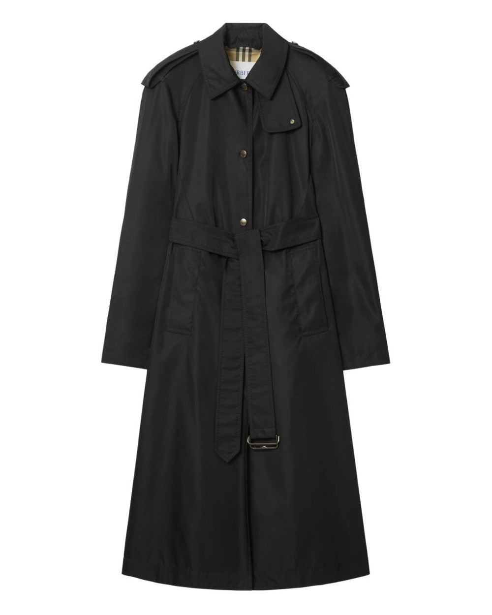 Burberry Black Coat Coats