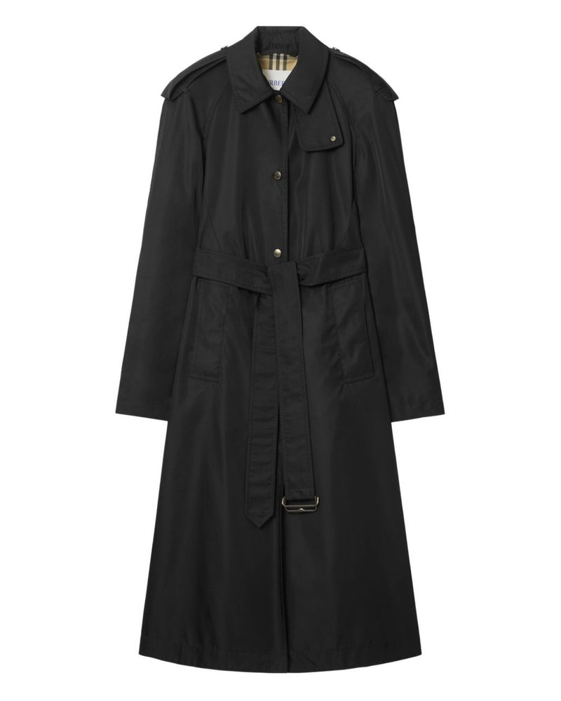 Burberry Black Coat Glam Steals