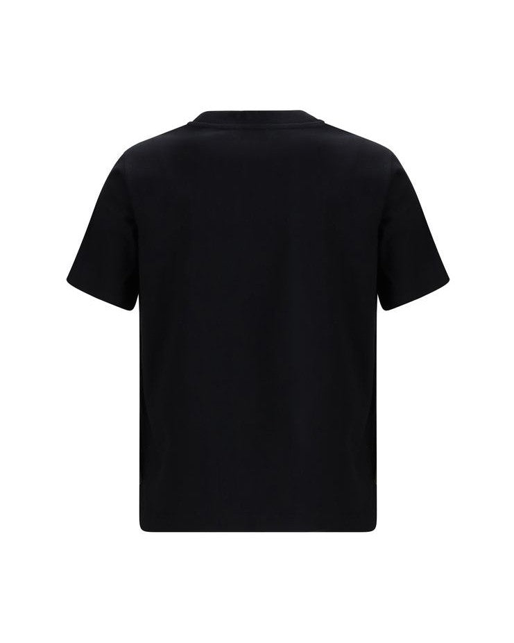 Burberry Black Cotton T-shirt Glam Steals