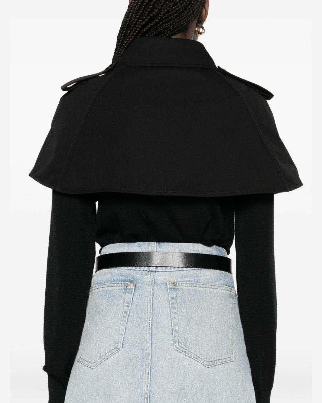 Burberry Black Jacket Glam Steals