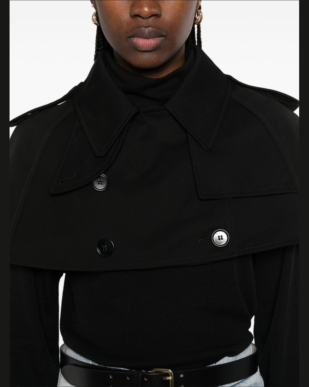 Burberry Black Jacket Glam Steals