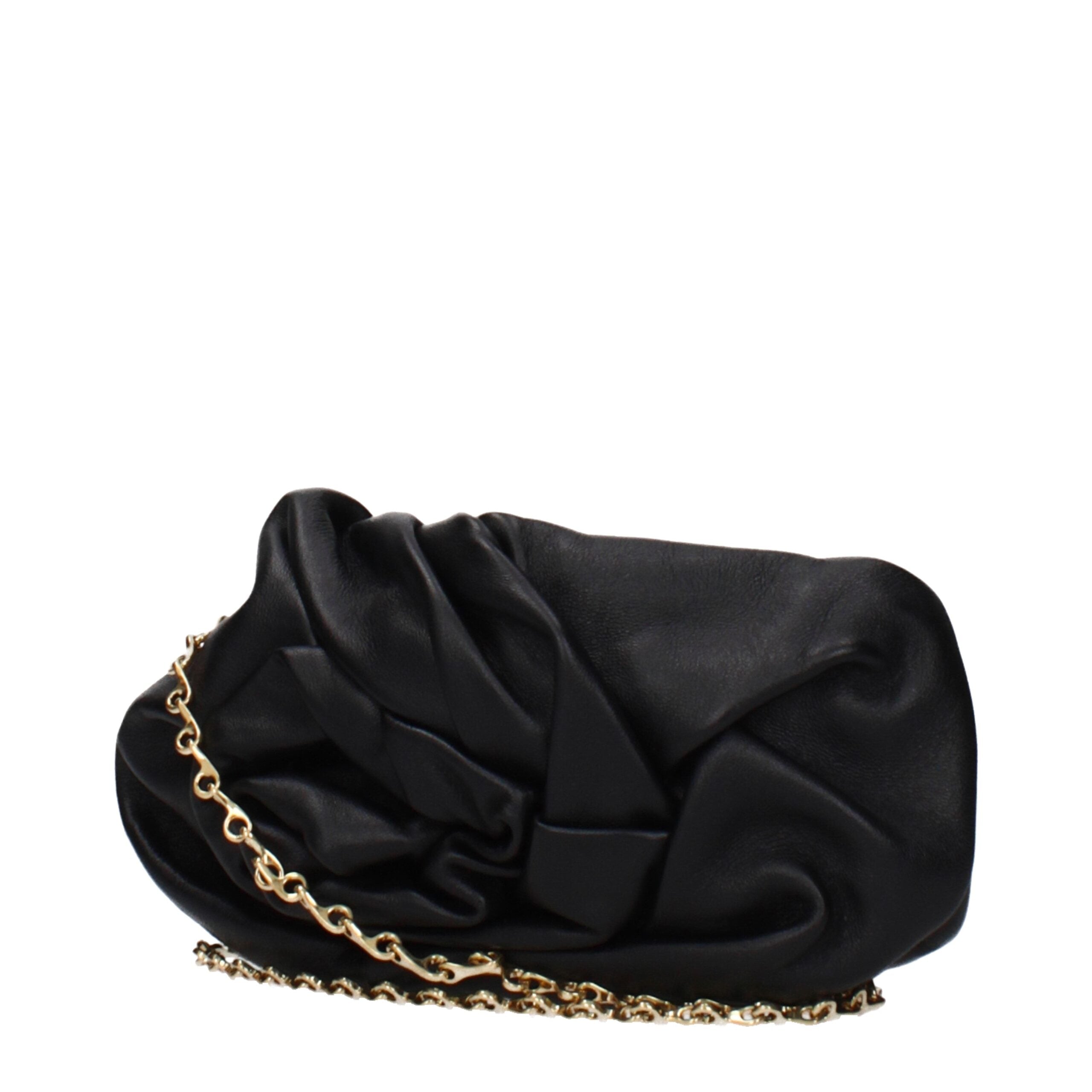 Burberry Black Leather Clutch Bag Glam Steals